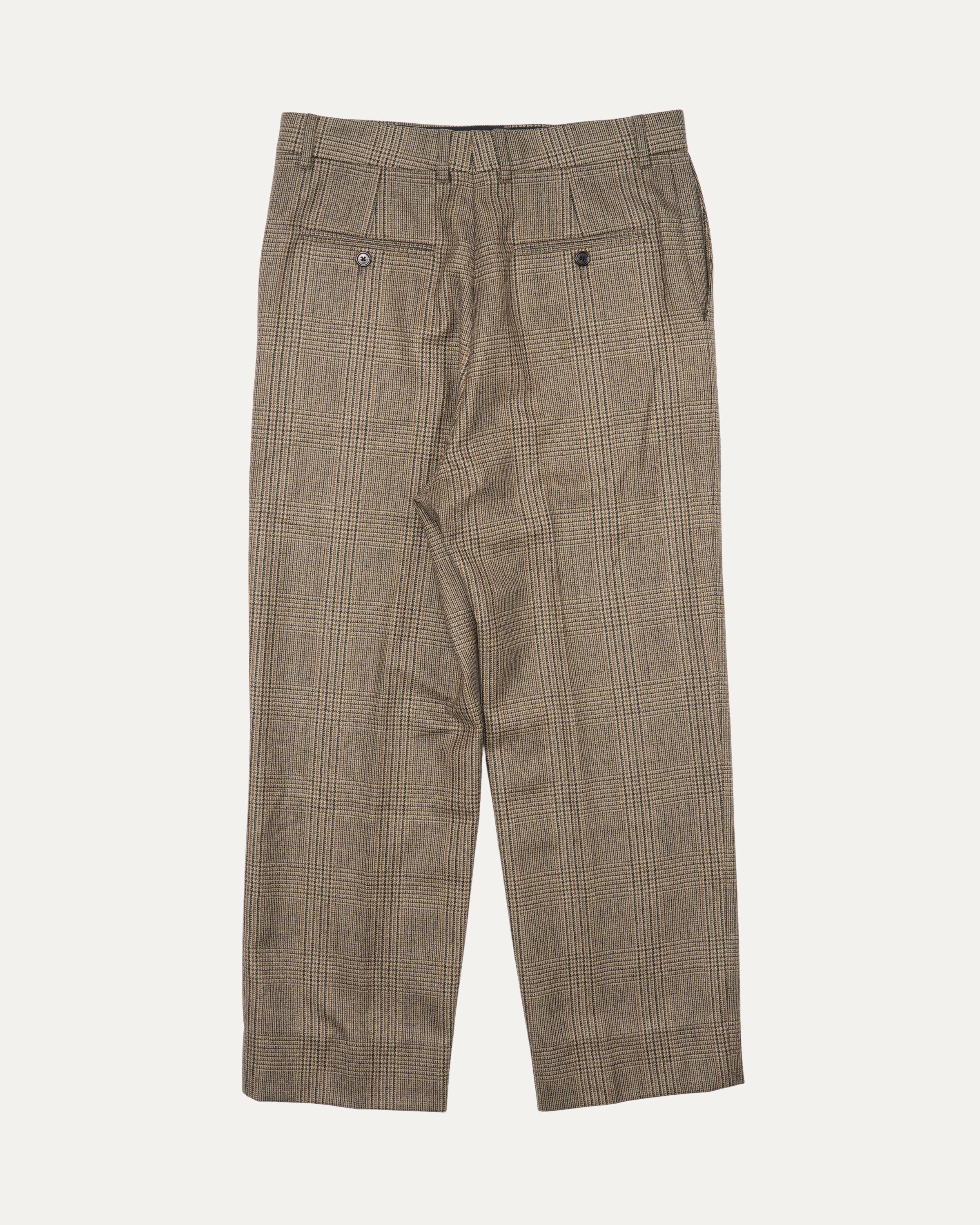 Glen Plaid Trousers