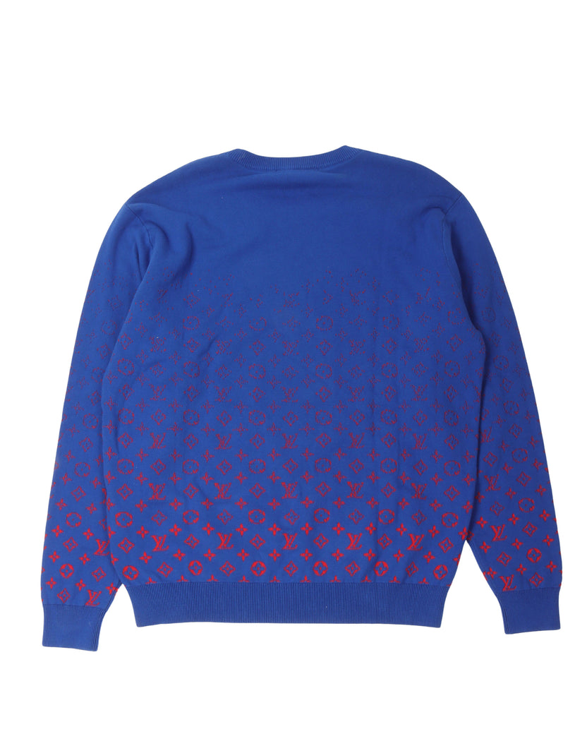 Gradient Monogram Sweater