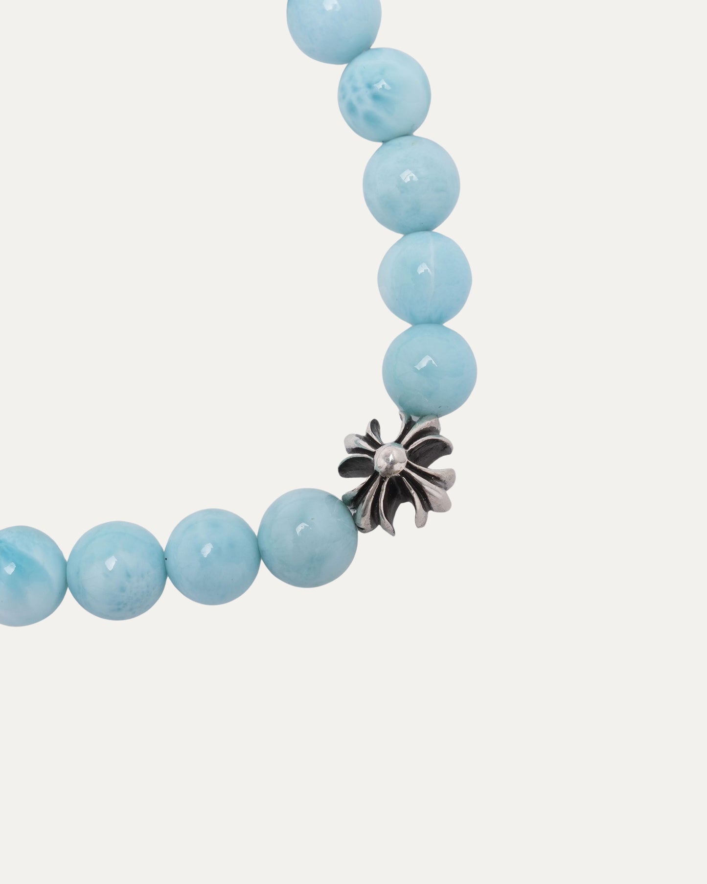 8mm Plus Cross Bead Bracelet
