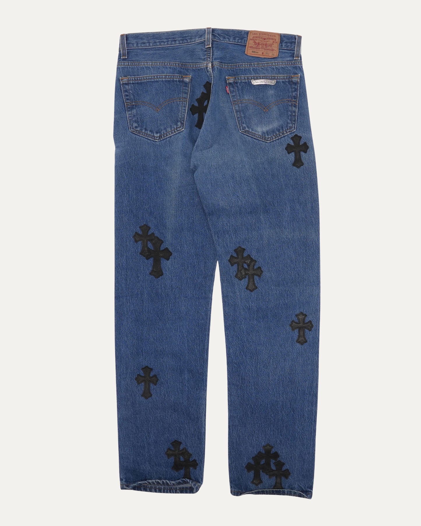 Levi's 501 Cross Patch Jeans