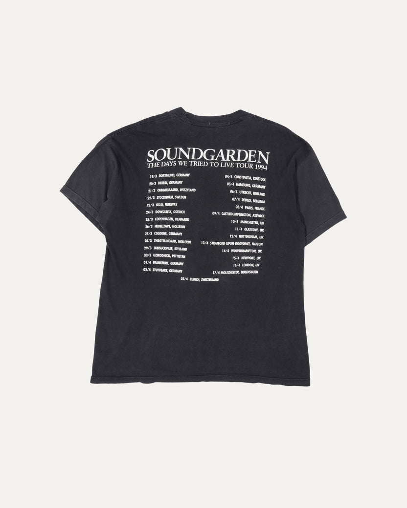 Soundgarden Days We Tried to Live Tour T-Shirt