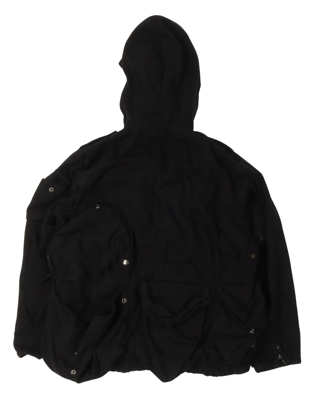Modified Over-Dyed Swiss Alpenflage Cargo Jacket