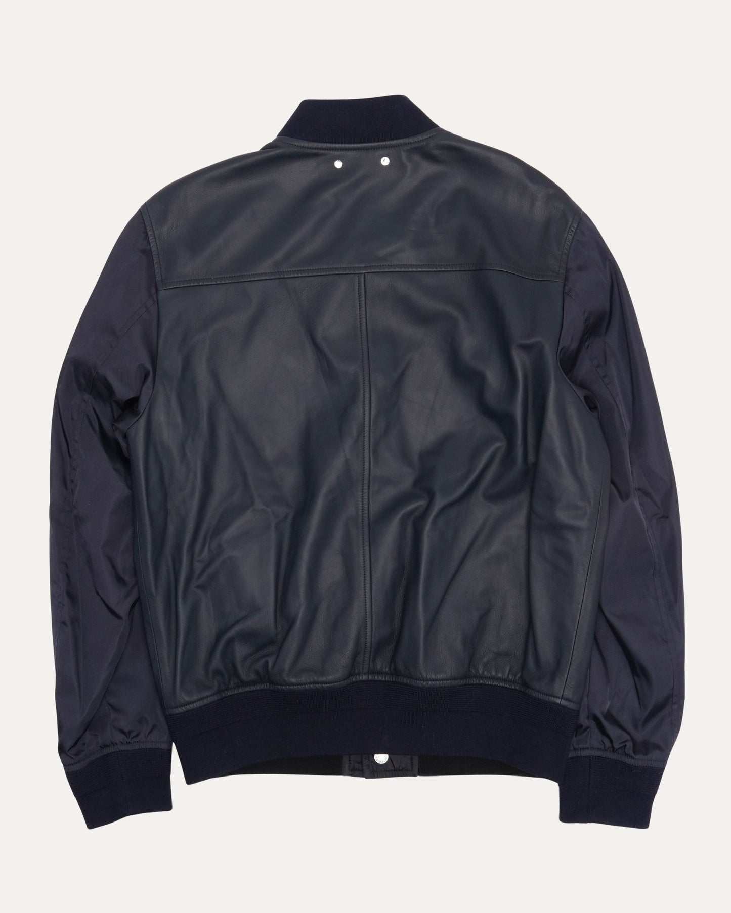 Monogram Reversible Leather Varsity Jacket