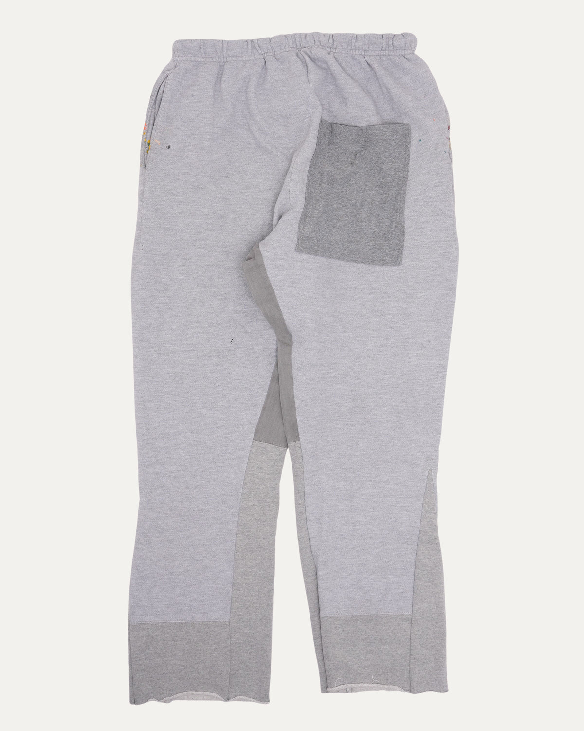 Paint Splatter Logo Flare Sweatpants