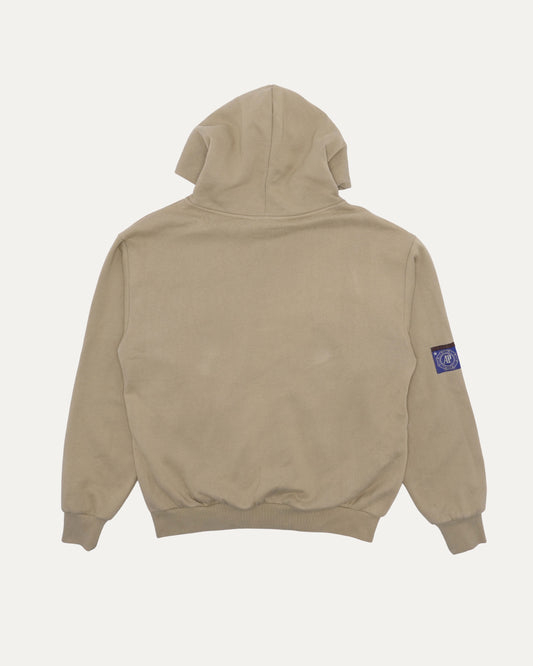 Patchwork Zip Up Hoodie