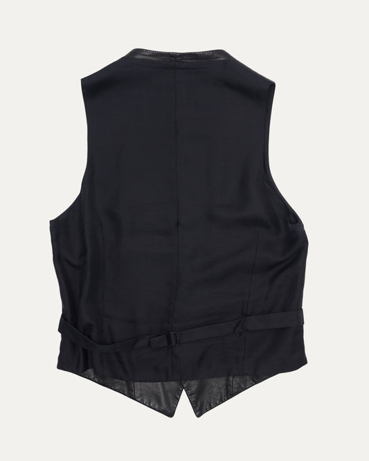 Leather Tailored Vest