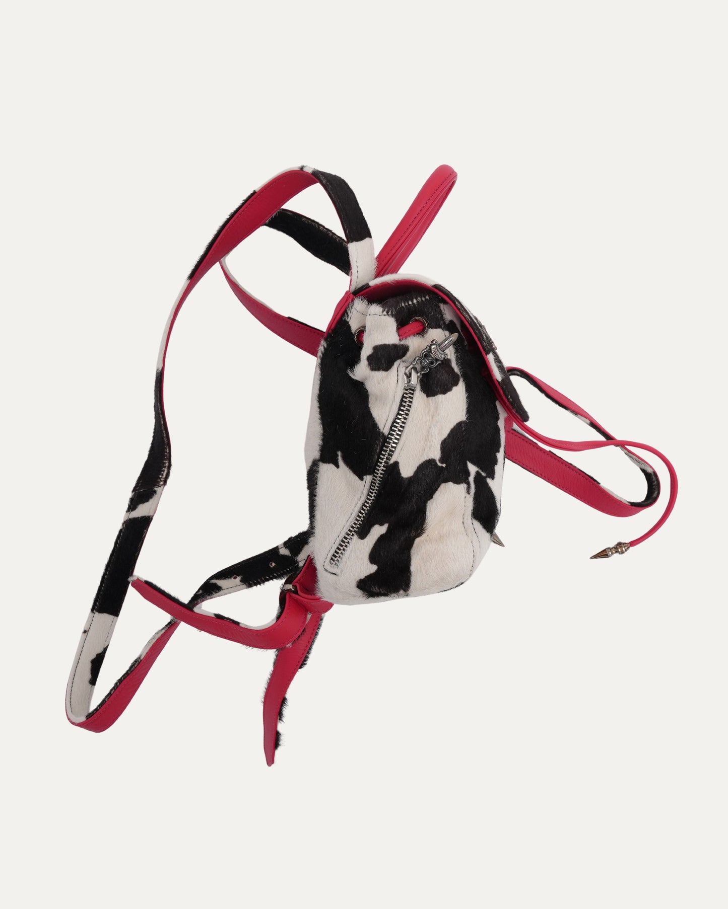Mini Cow Print Backpack