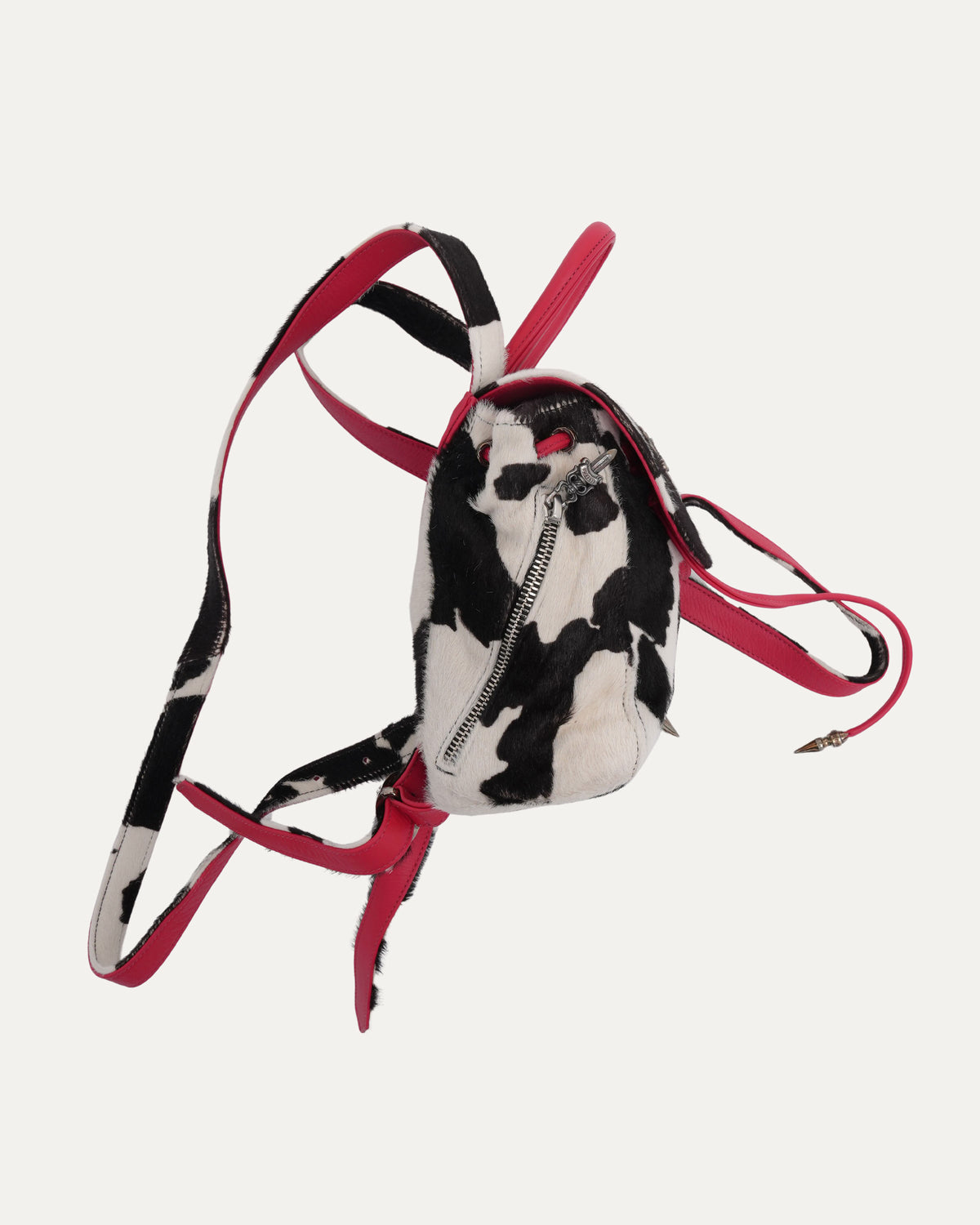 Mini Cow Print Backpack