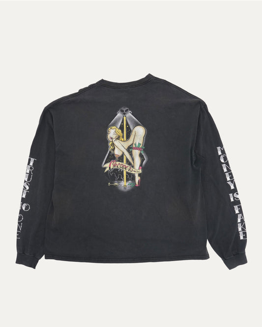 Choppers Inc. Pinup Long Sleeve T-Shirt
