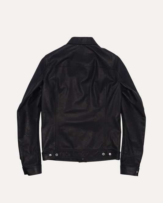 FW19 LARRY Leather Worker Jacket