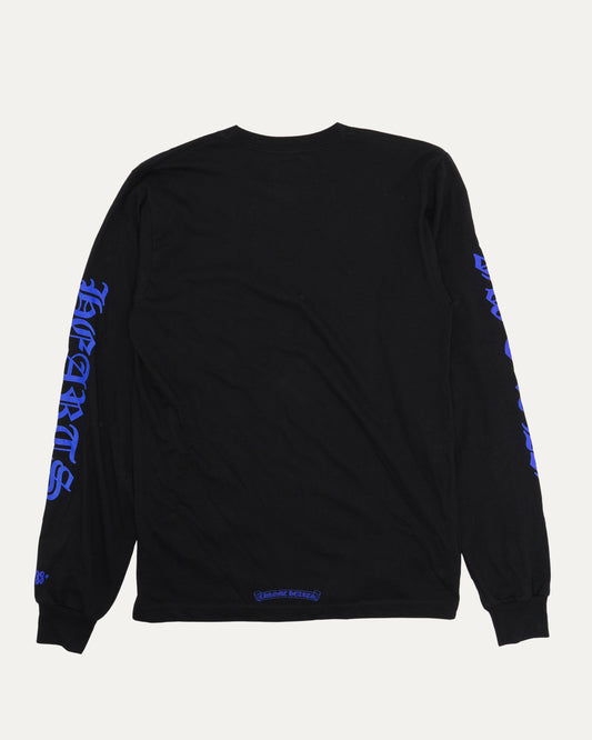 Neck Logo Long Sleeve Pocket T-Shirt