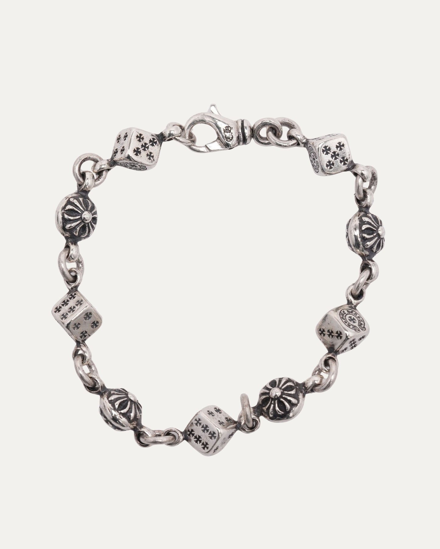 Dice and Plus Ball Bracelet