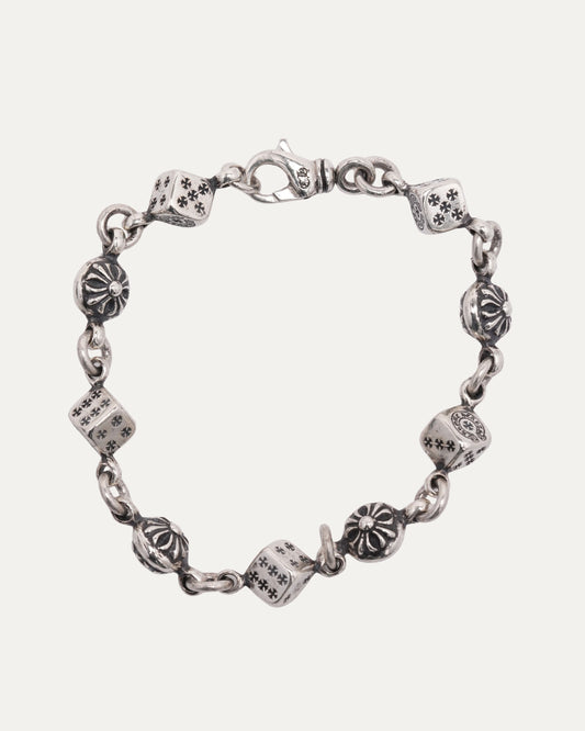 Dice and Plus Ball Bracelet