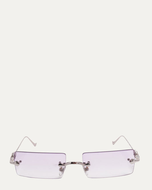 White Gold Ovaryeasy II Sunglasses