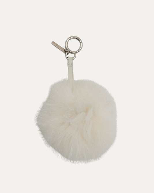 Letter 'J' Fur Bag Charm