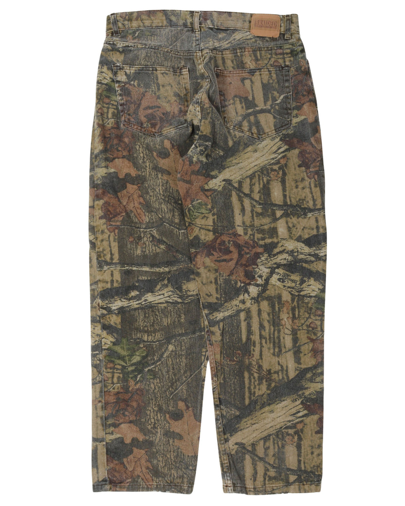 Vintage Braided Realtree Camouflage Jeans