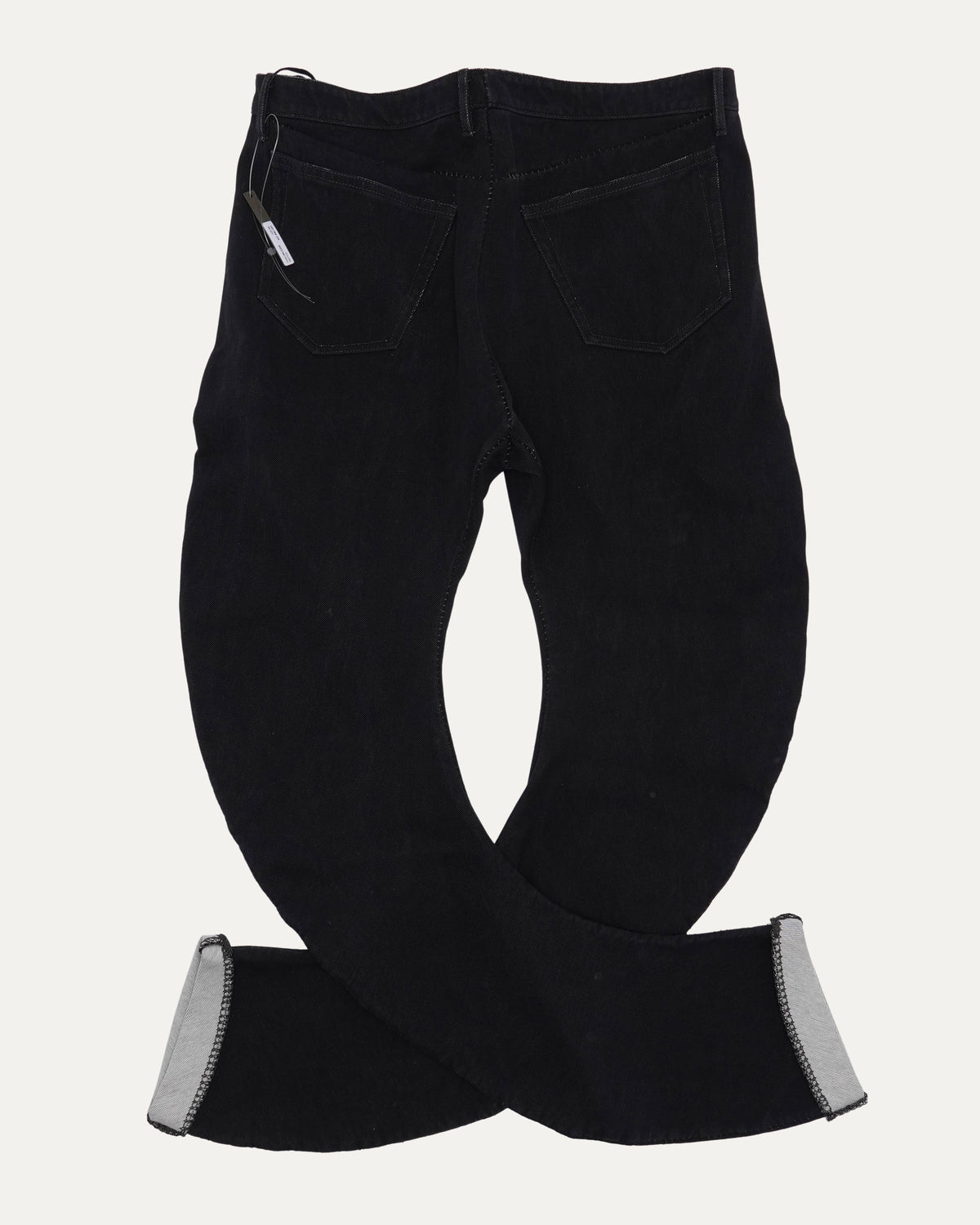 SS07 Round Cut Cotton Jeans