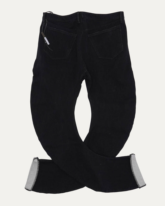 SS07 Round Cut Cotton Jeans