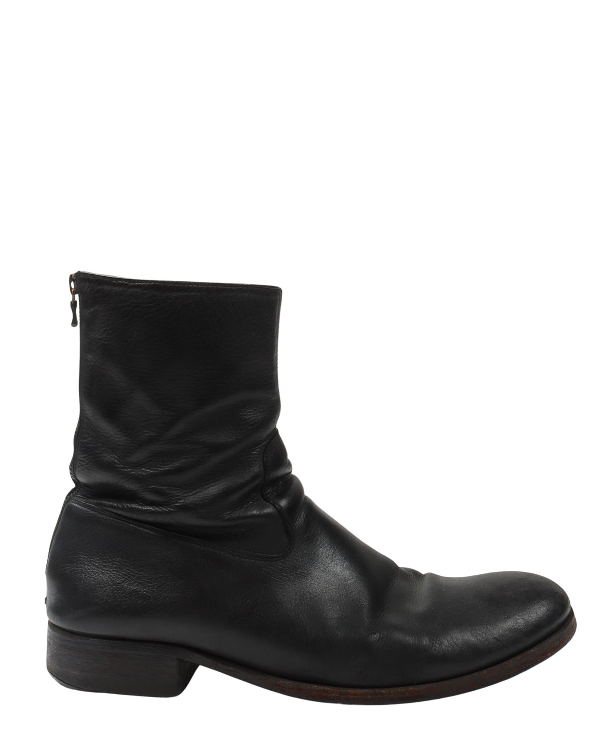 Back Zip Boots