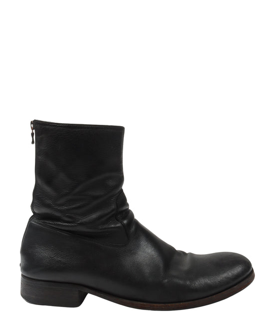 Back Zip Boots