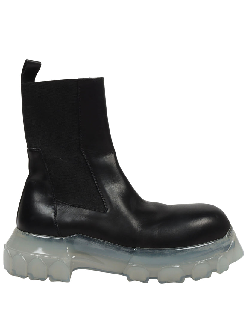 Clear Sole Bozo Boots