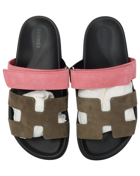 Chypre leather sandals