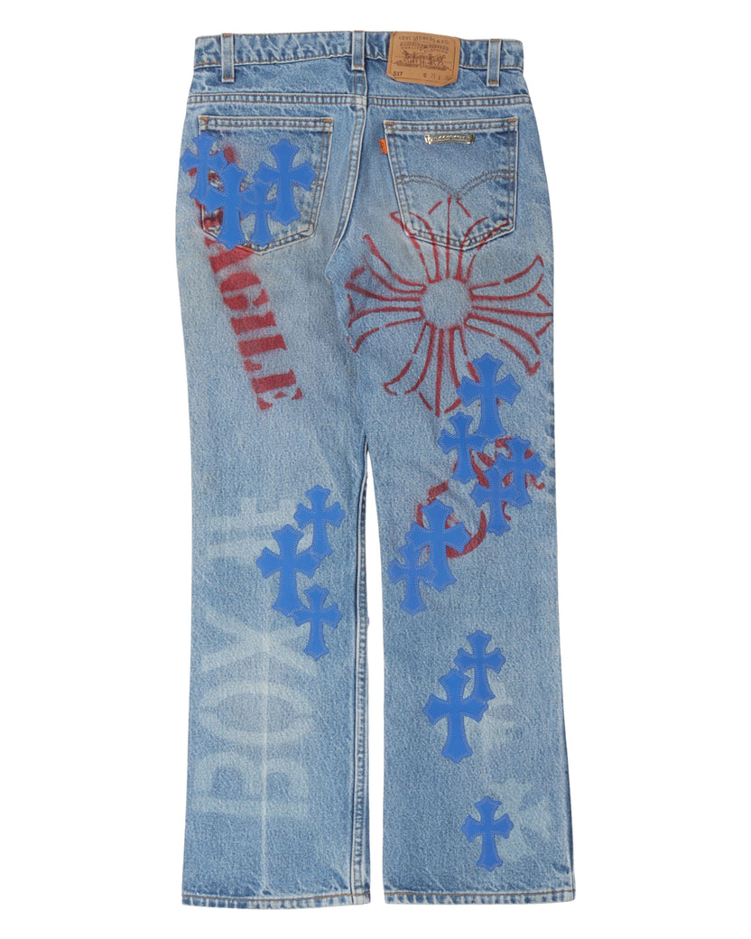 Levi's Stencil Cross Patch Jeans