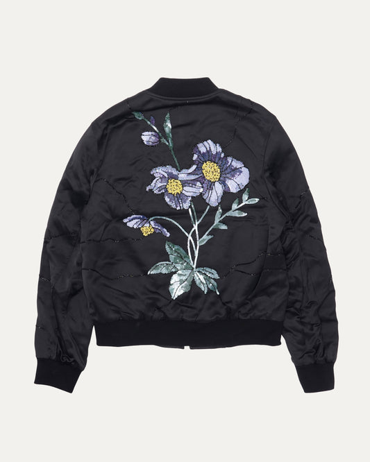 Sequin Bomber Jacket