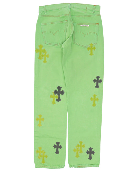 Levi's Sex Records Cross Patch Jeans