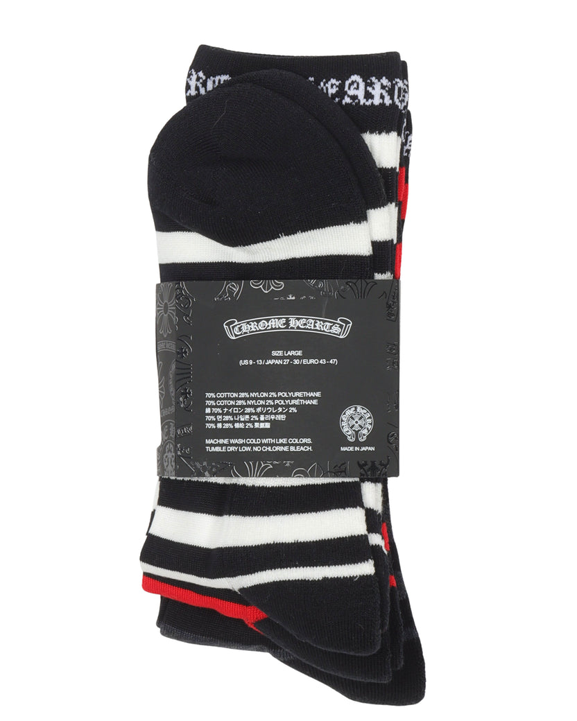 Striped Socks (3-Pack)