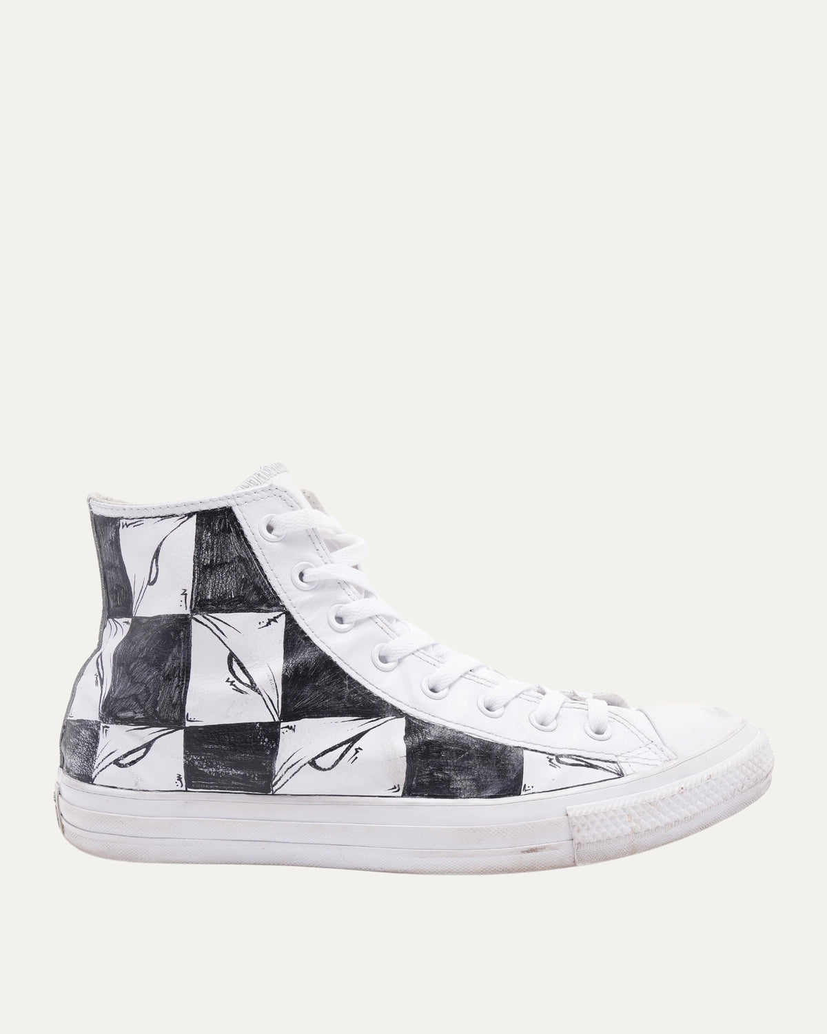 Matty Boy Sex Machine 99 Eyes Leather Converse Chuck Taylor Sneakers