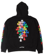 Multicolor Cemetery Cross Hoodie