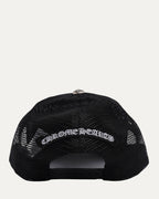 Camouflage Cemetery Cross Patch Trucker Hat