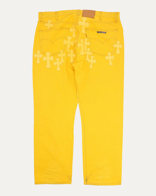 Paris Exclusive Levi's 501 Cross Patch Jeans