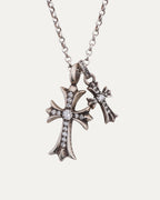 Diamond Tiny Fat and Diamond Baby Fat Necklace