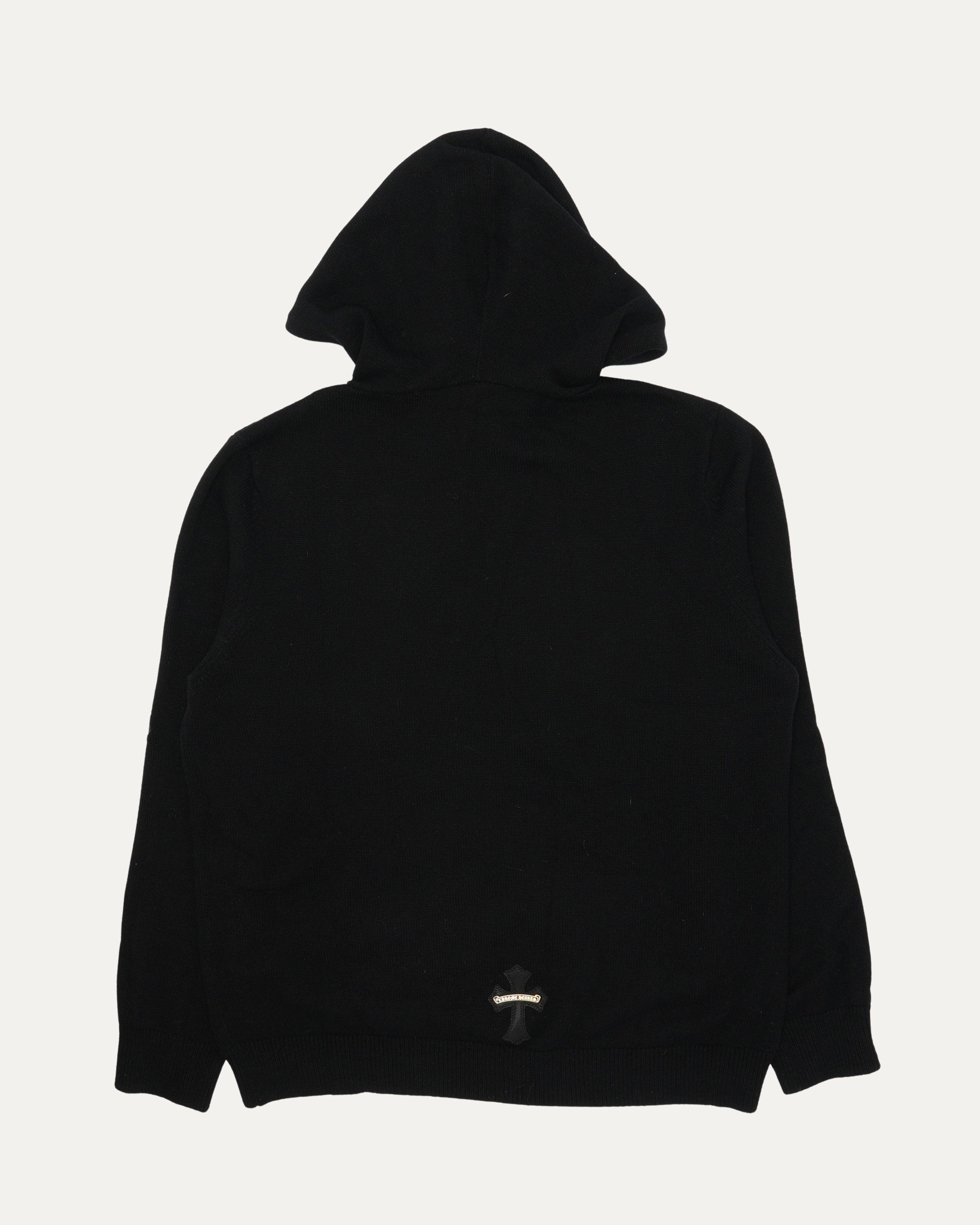 Cashmere Cross Patch Hoodie