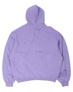 Oversized Distressed Hoodie
