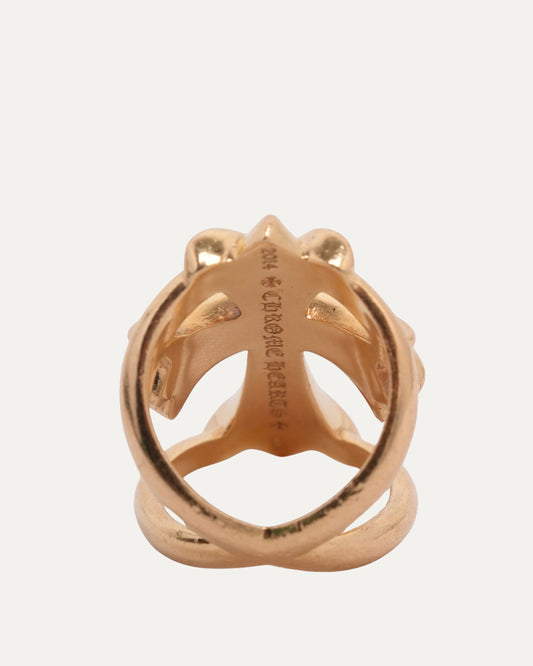 22k Gold Diamond Infinity Ring