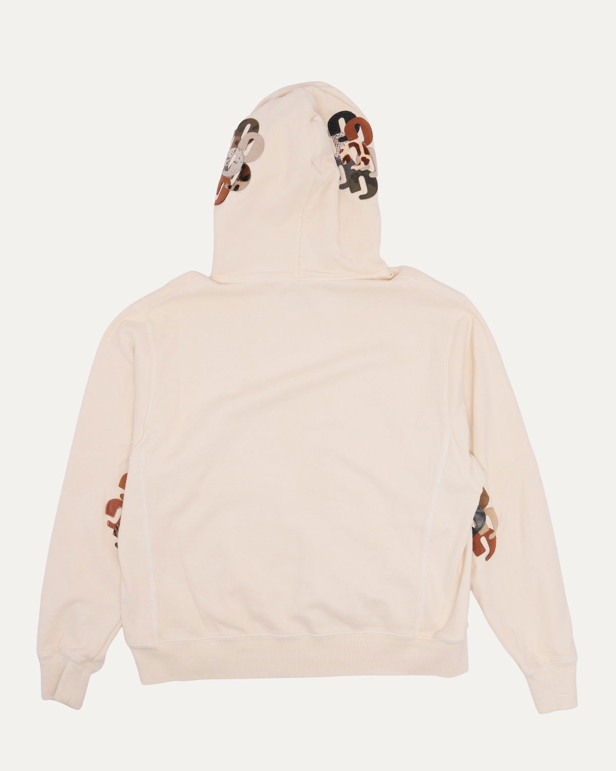 Paint Splatter Upside Down Logo Hoodie