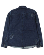 Cross Patch Denim Work Shirt