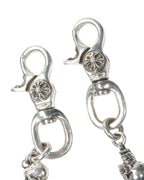 Delphino Foti Skull Wallet Chain