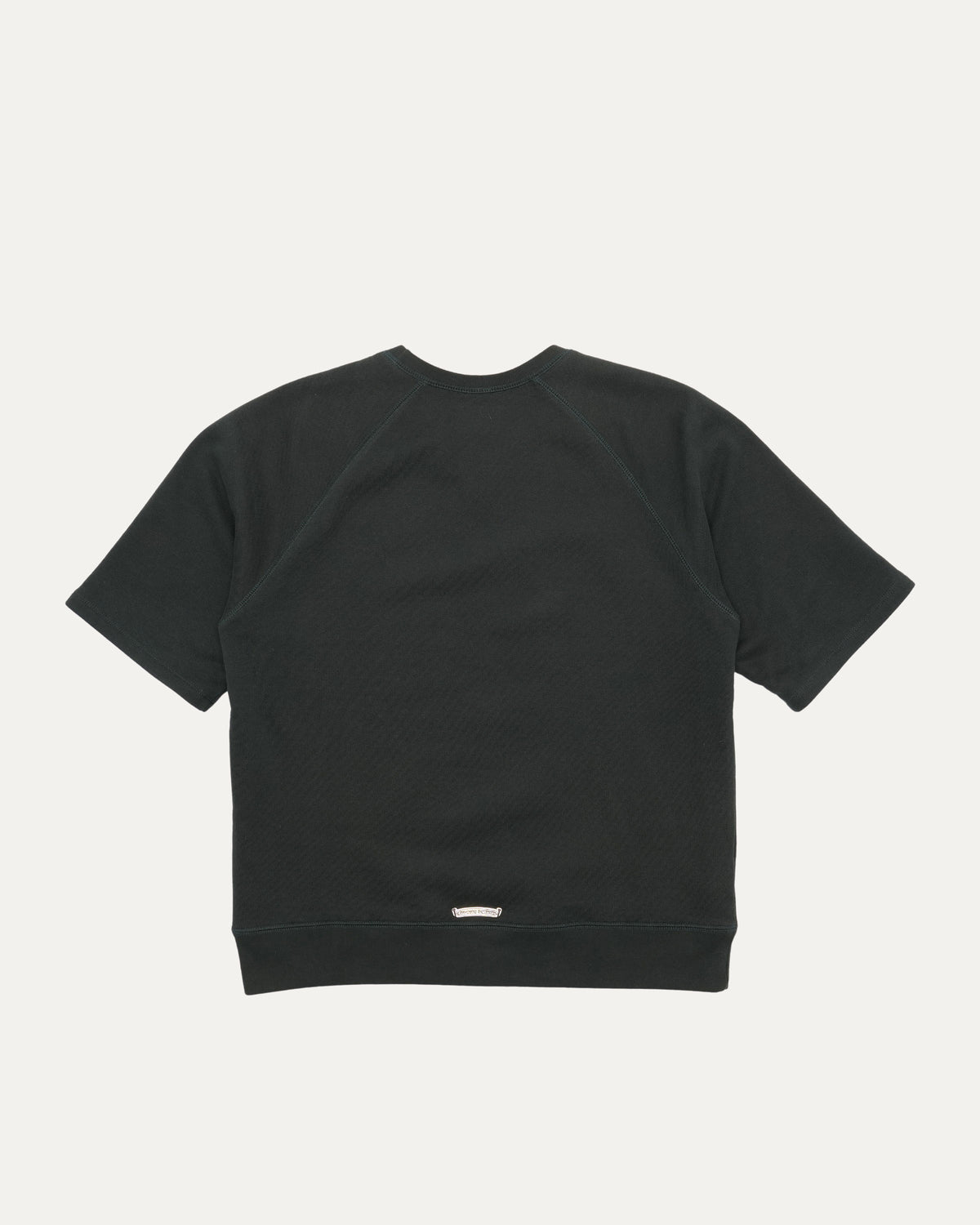 Embroidered Short Sleeve Crewneck Sweatshirt