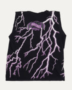 American Thunder Eagle Lightning Cut Off T-Shirt