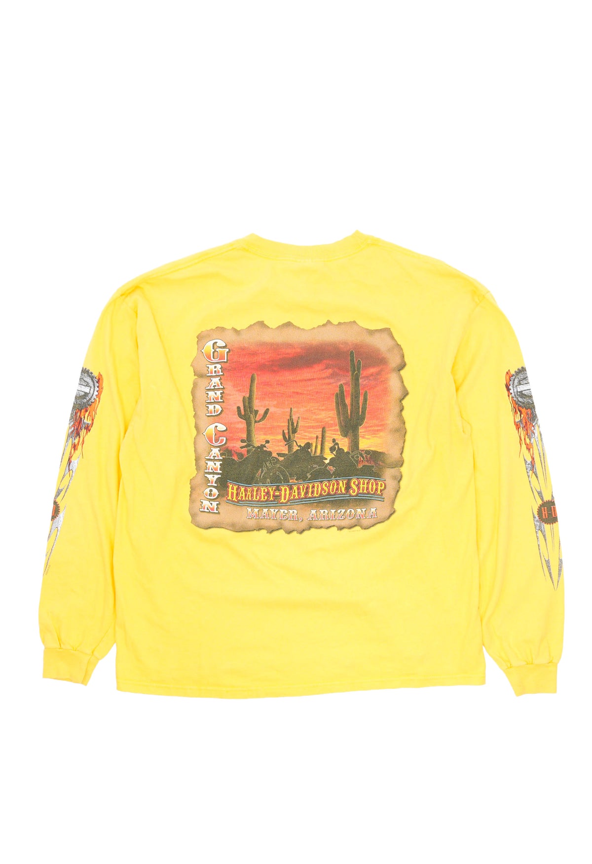 Grand Canyon Harley Davidson Long Sleeve T-Shirt