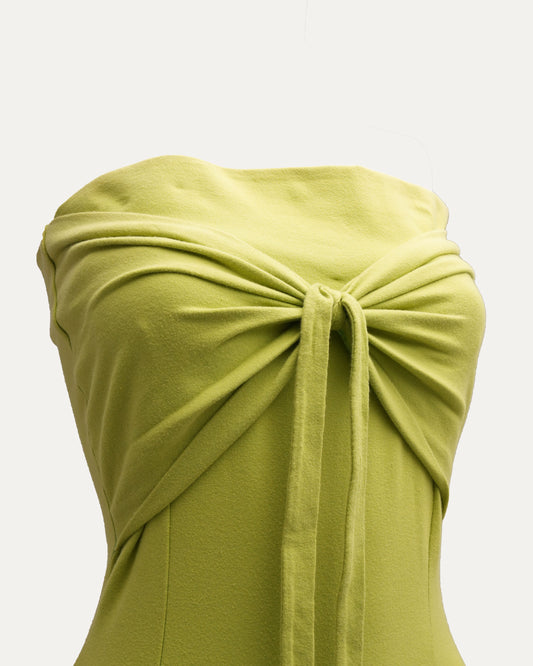 SS 1992 Bow Front Bandage Dress