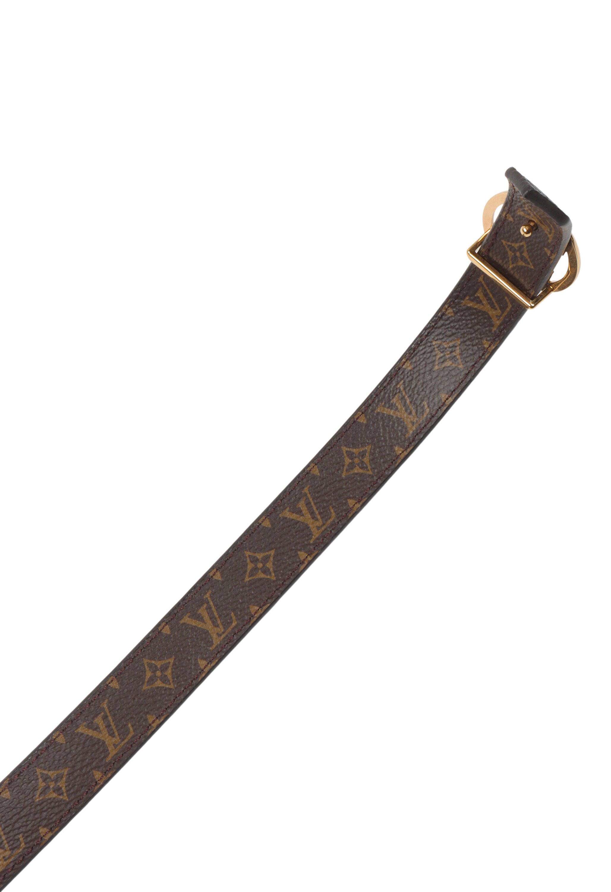 Reversible Monogram Canvas & Epi Leather 35mm LV Circle Belt