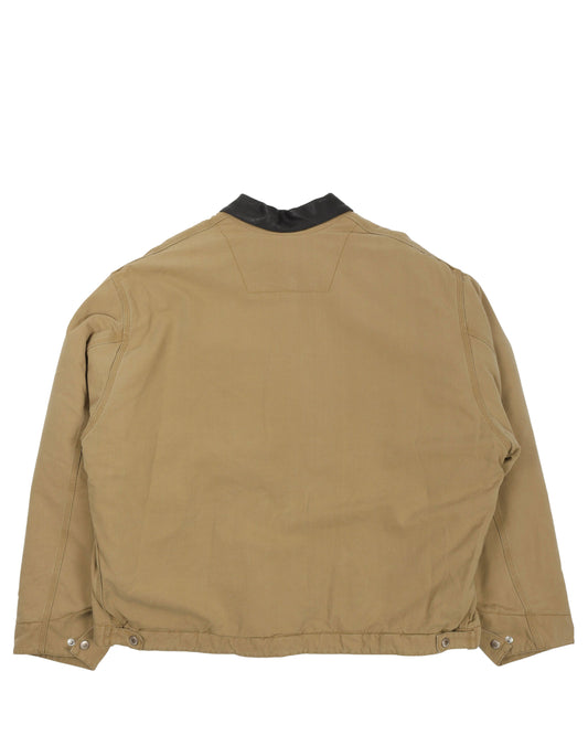 Canvas Zip Up Work Jacket