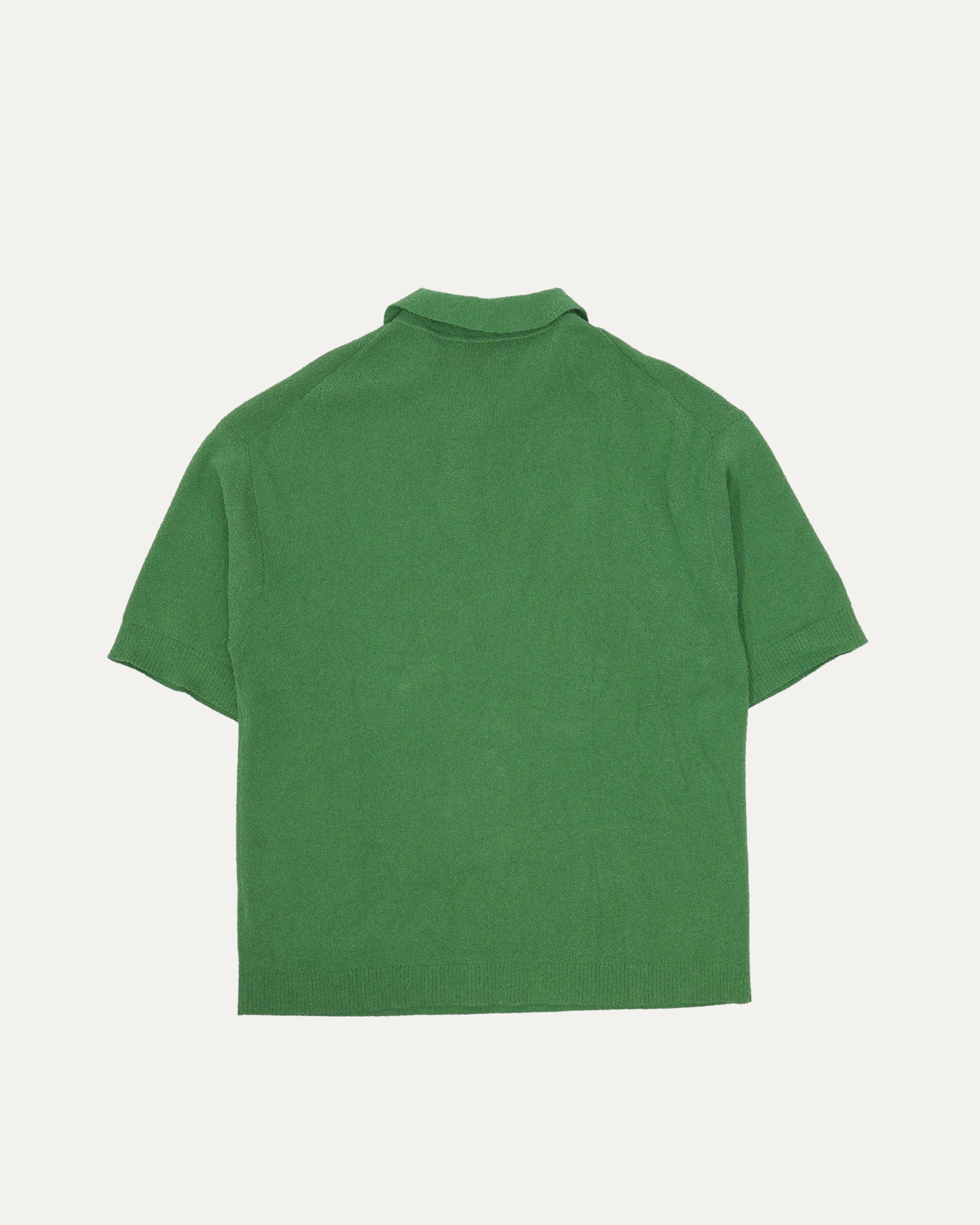 Terrycloth Polo Shirt