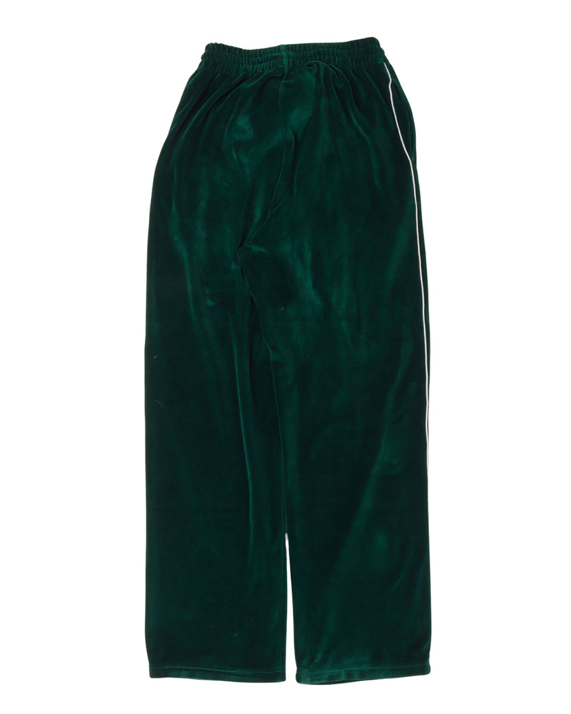 Velour Track Pants