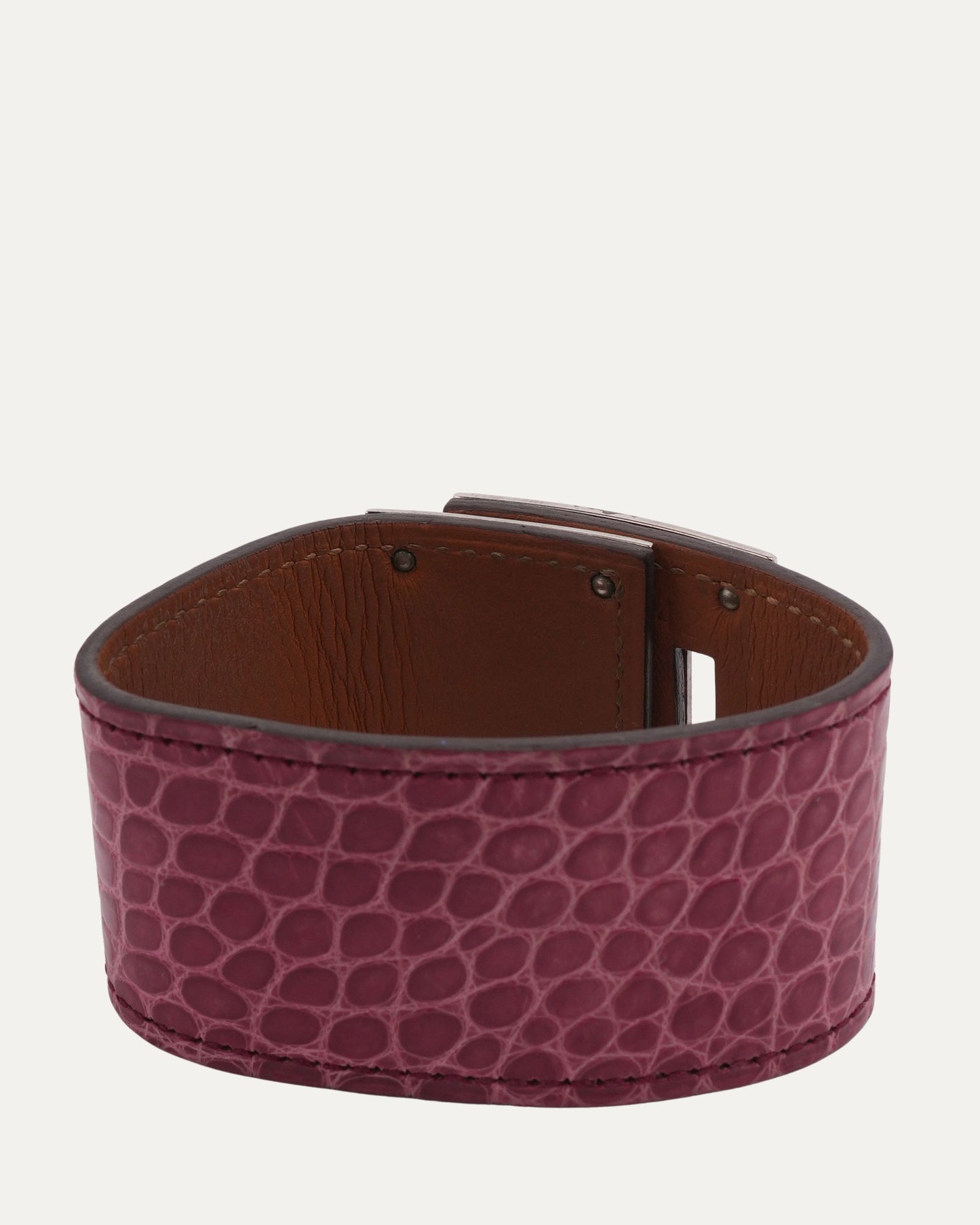 Alligator Kelly Dog Cuff Bracelet